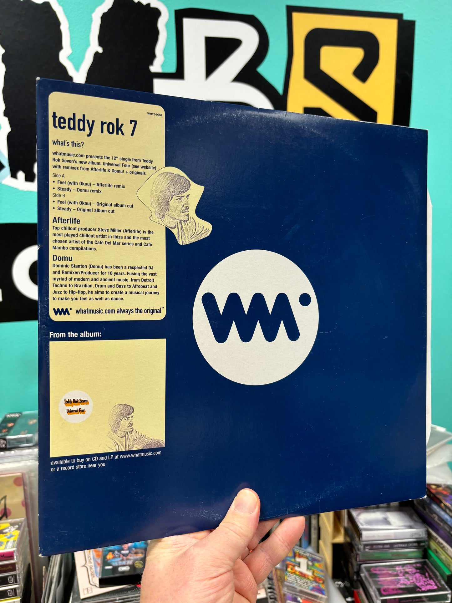 Teddy Rok Seven: Feel/Steady, 12inch, Only pressing, Whatmusic.com, UK 2005