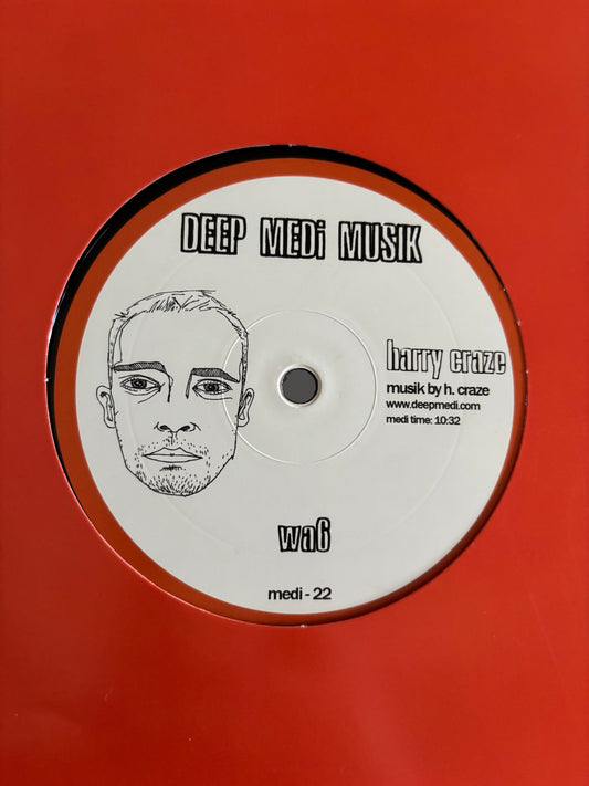 Harry Craze: Wa6/Thirty Six Hours, 12inch, Only vinyl pressing, Deep Medi Musik, UK 2009