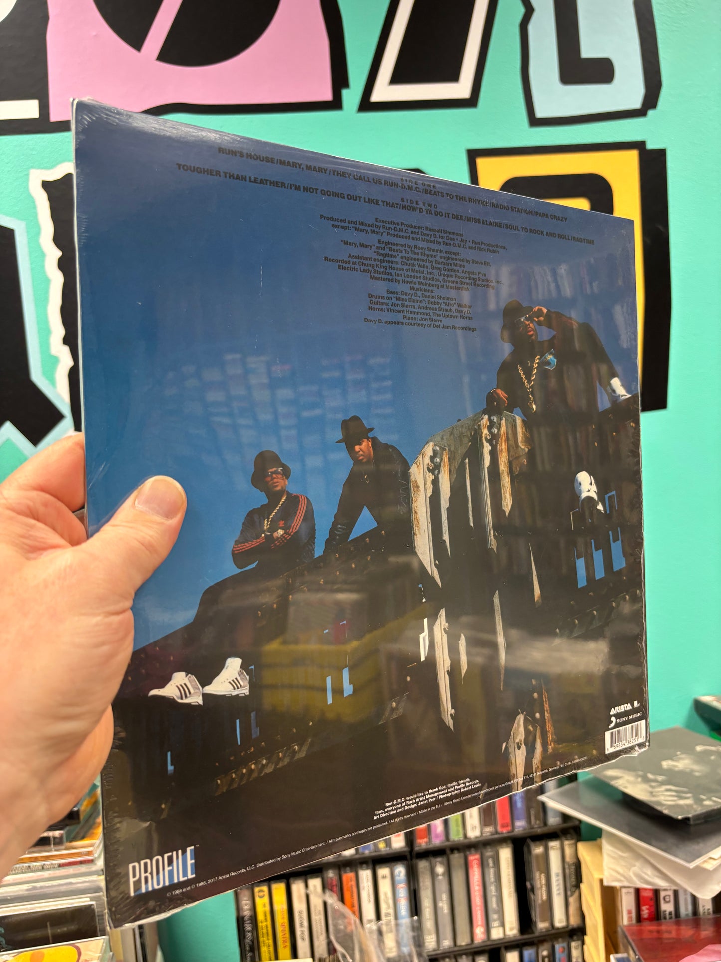 LISÄALE‼️‼️‼️ Run-DMC: Tougher Than Leather, LP, reissue, 180gram, Arista, Legacy, Europe 2017