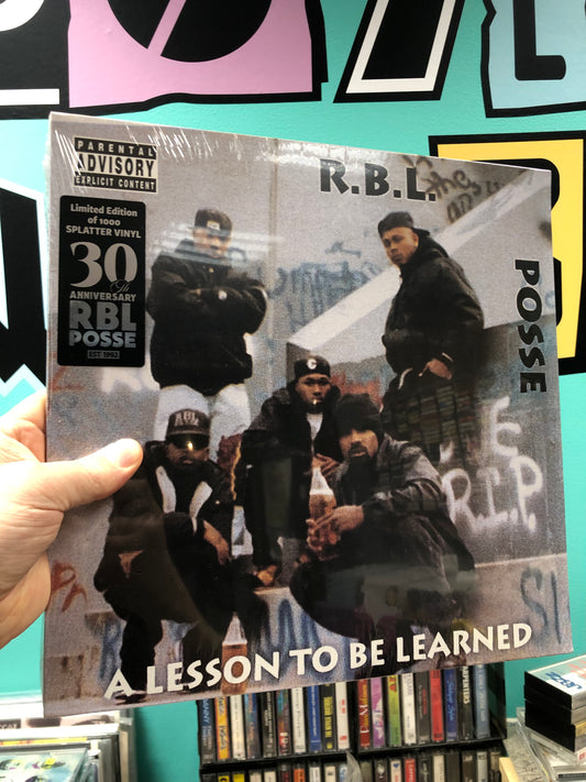 CRAZYALE‼️‼️‼️ R.B.L. Posse: A Lesson To Be Learned, reissue, splatter, 30th Anniversary, US 2023