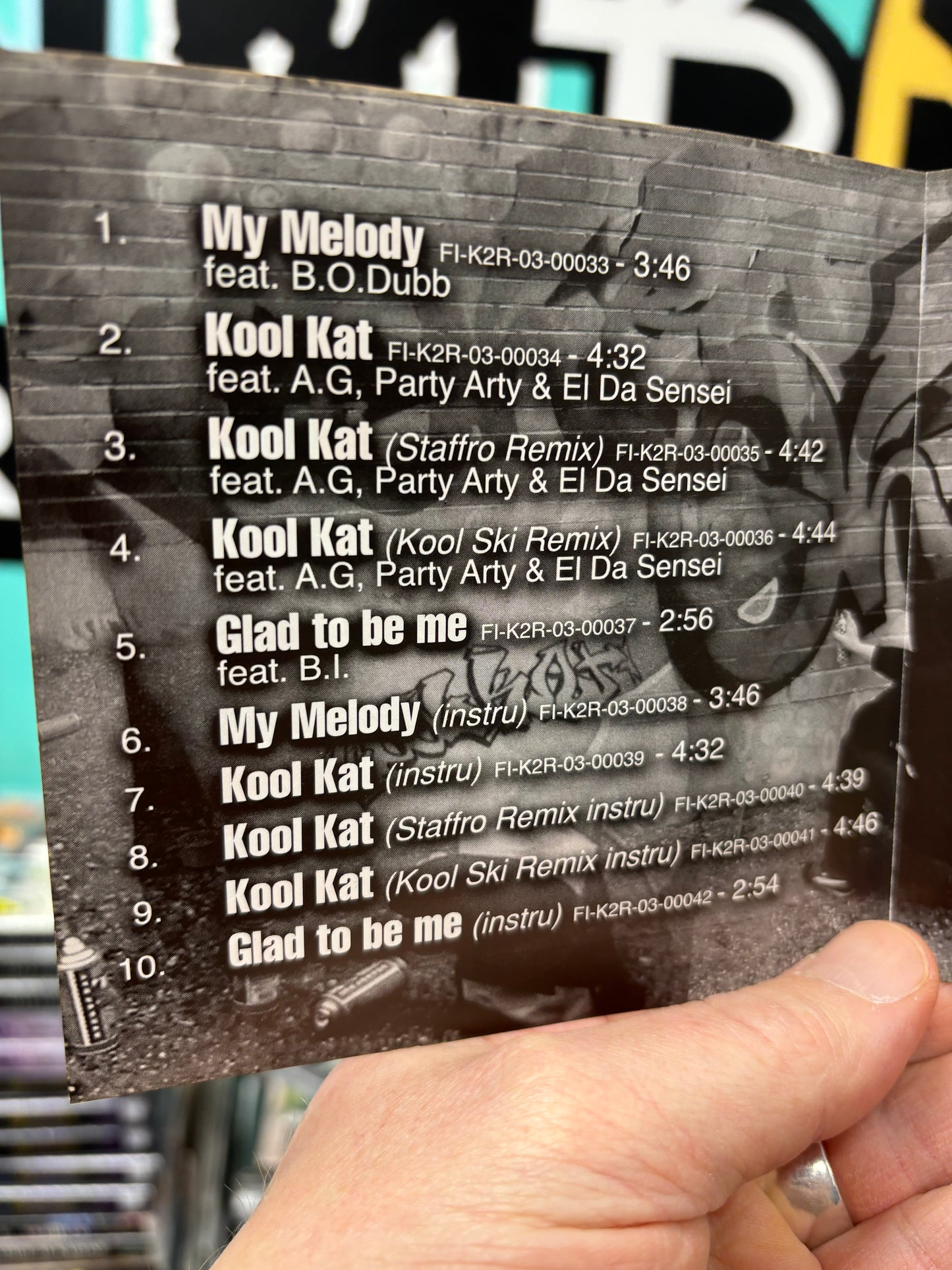 Kool Ski & Staffro: Kool Kat Kollabo EP, CD, 1st pressing, Finland 2003