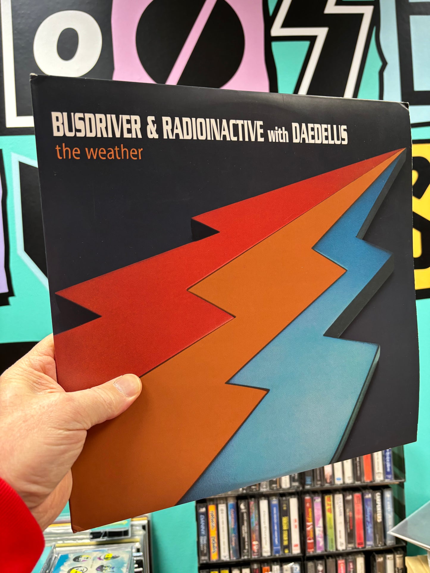 Busdriver & Radioinactive with Daedelus: The Weather, 2LP, Only vinyl pressing, US 2003