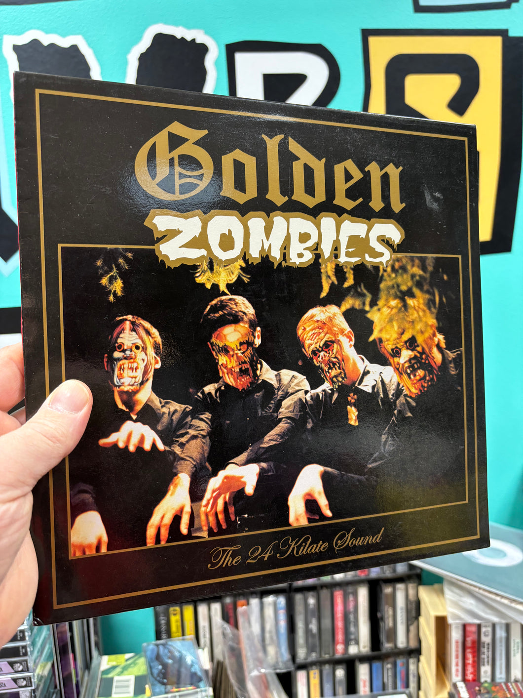 Los Golden Zombies: The 24 Kilate Sound, 10inch, Spain 2000