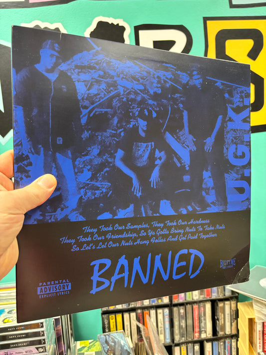 UGK: Banner, reissue, 12inch, Limited Edition, Numbered, Splatter Blue, Germany 2020