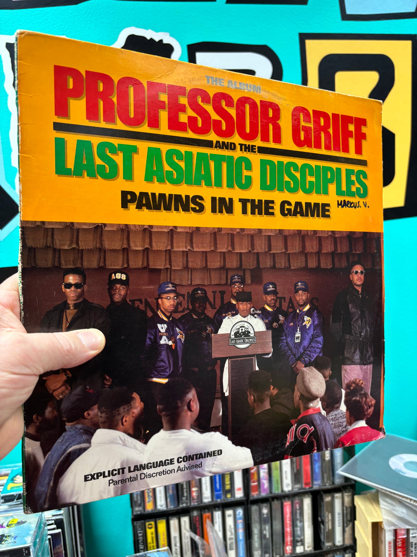 Professor Griff And The Last Asiatic Disciples: Pawns In The Game, LP, US 1990