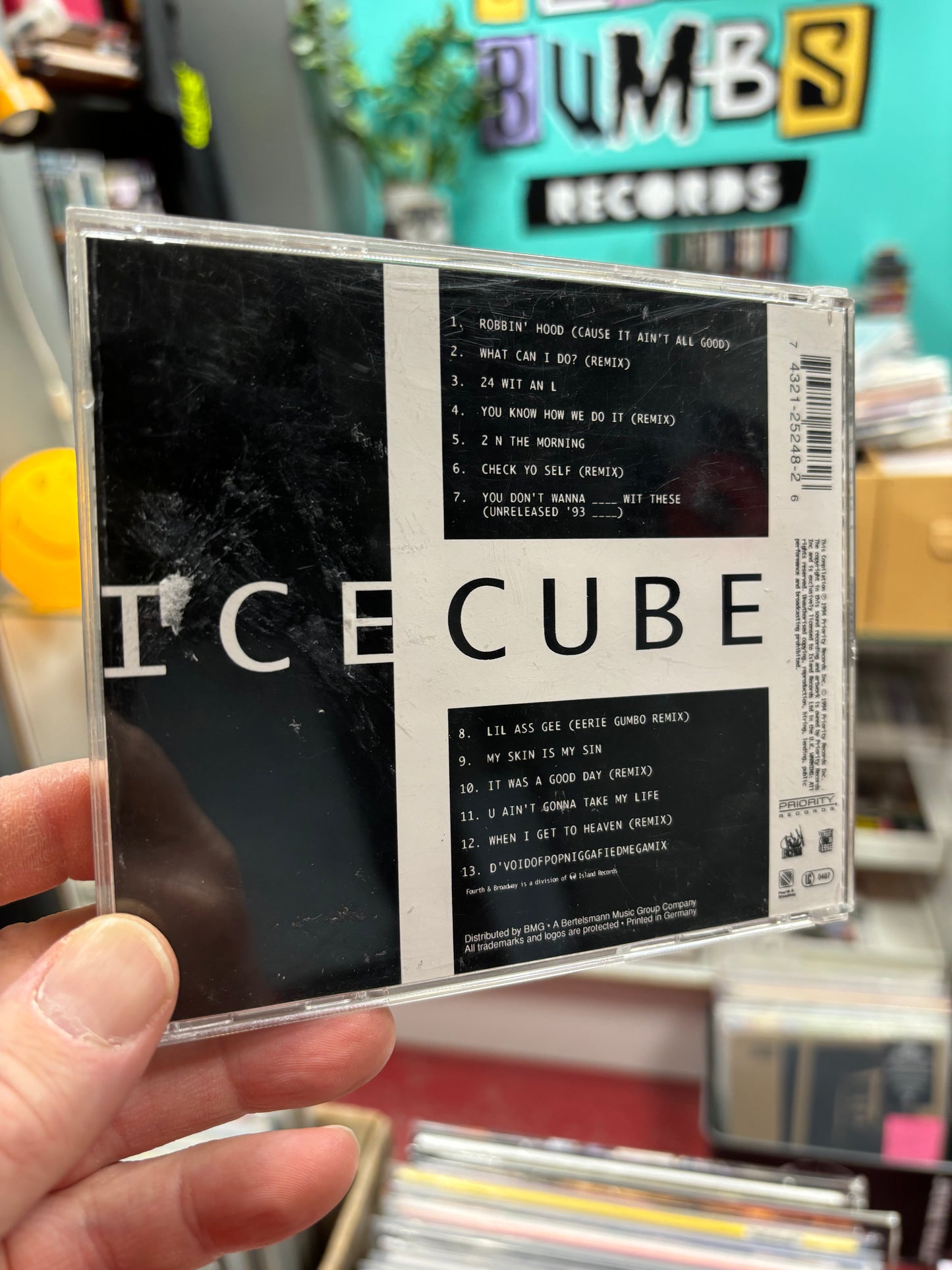 Ice Cube: Bootlegs & B-Sides, CD, Europe 1994