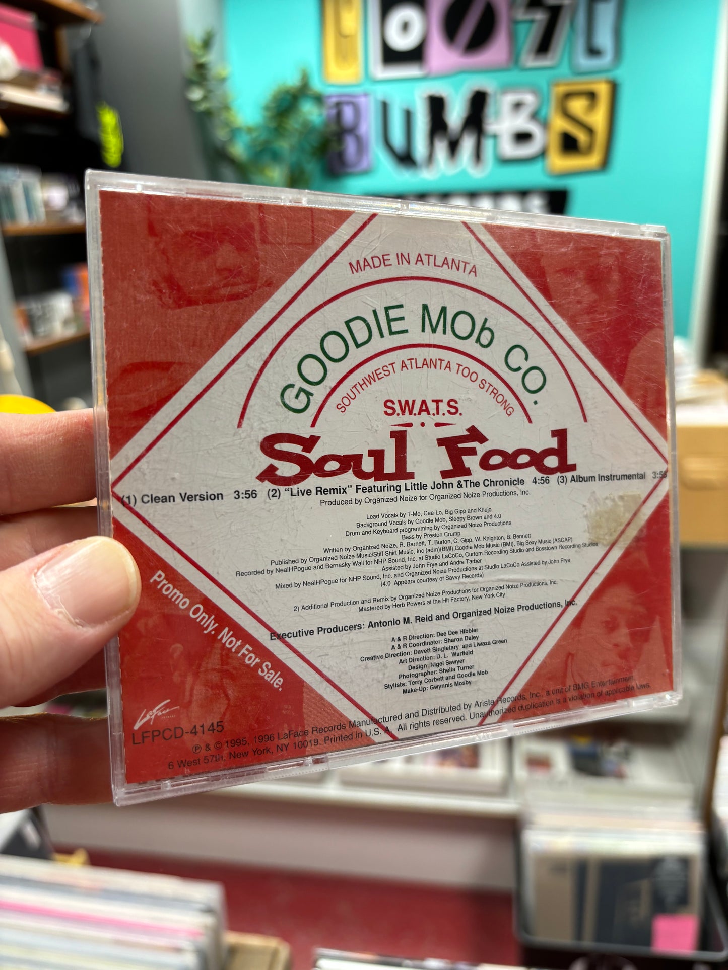 Goodie Mob: Soul Food, CD, promo, US 1996