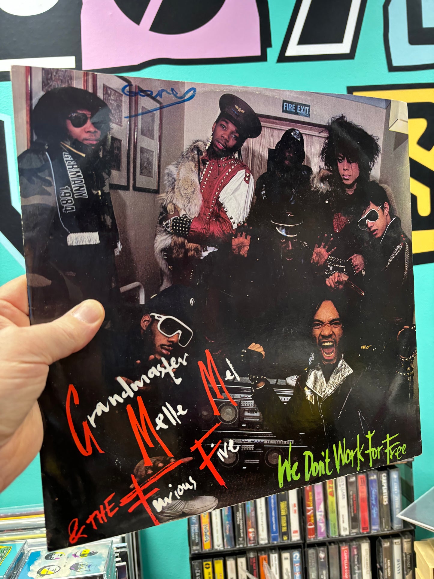 Grandmaster Melle Mel & The Furious Five: We Don’t Work For Free, 12inch, UK 1984