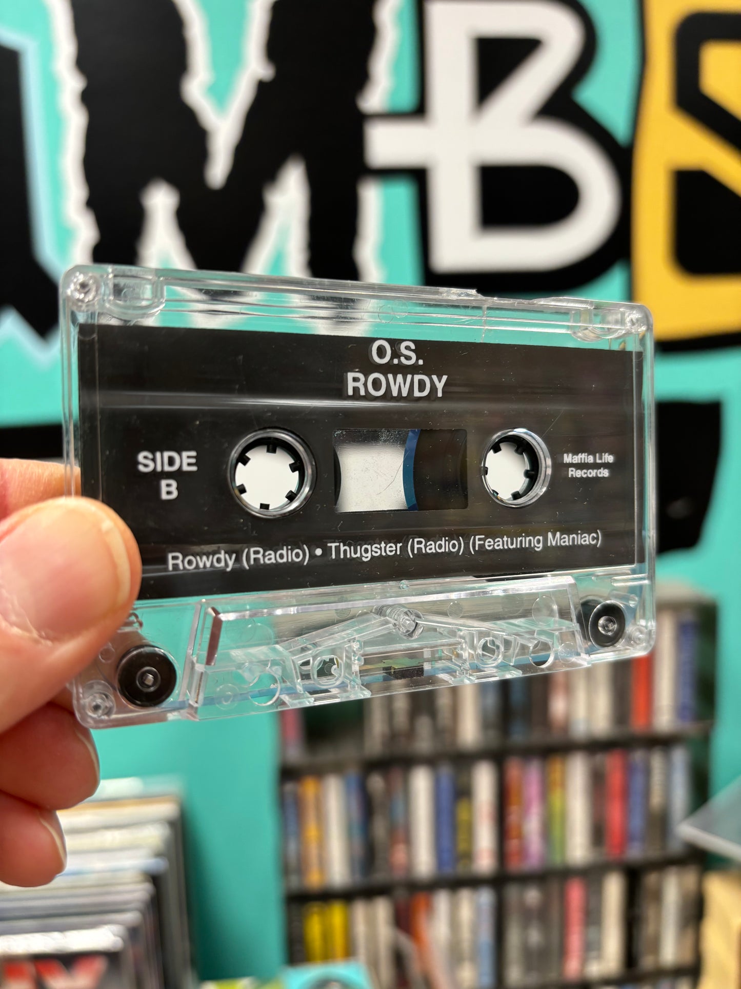 O.S. : Rowdy, C-cassette Maxi-single, Only pressing, US 1997