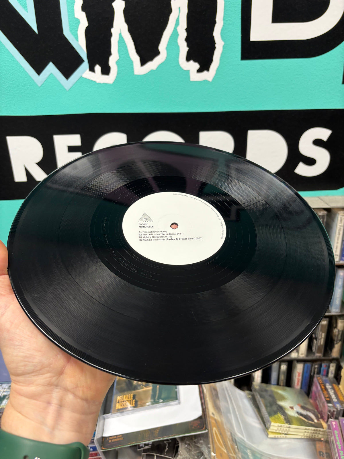 Ambareesh: Procrastination, 12inch, EP, Limited Edition, Only pressing, Ante-Rasa, Belgium 2019
