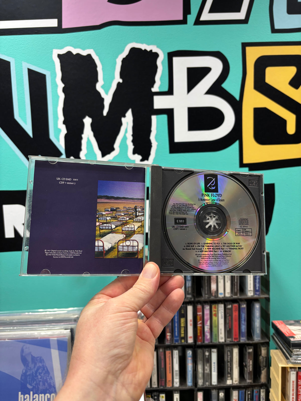 Pink Floyd: A Momentary Lapse Of Reason, CD, EMI, Europe 1987
