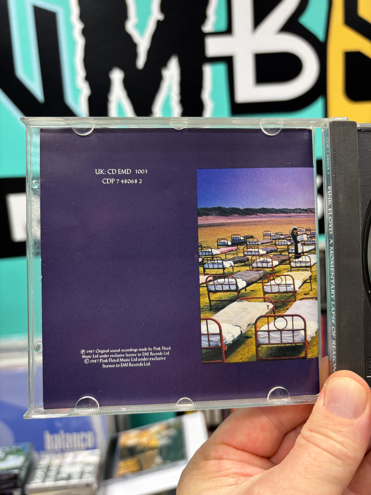 Pink Floyd: A Momentary Lapse Of Reason, CD, EMI, Europe 1987