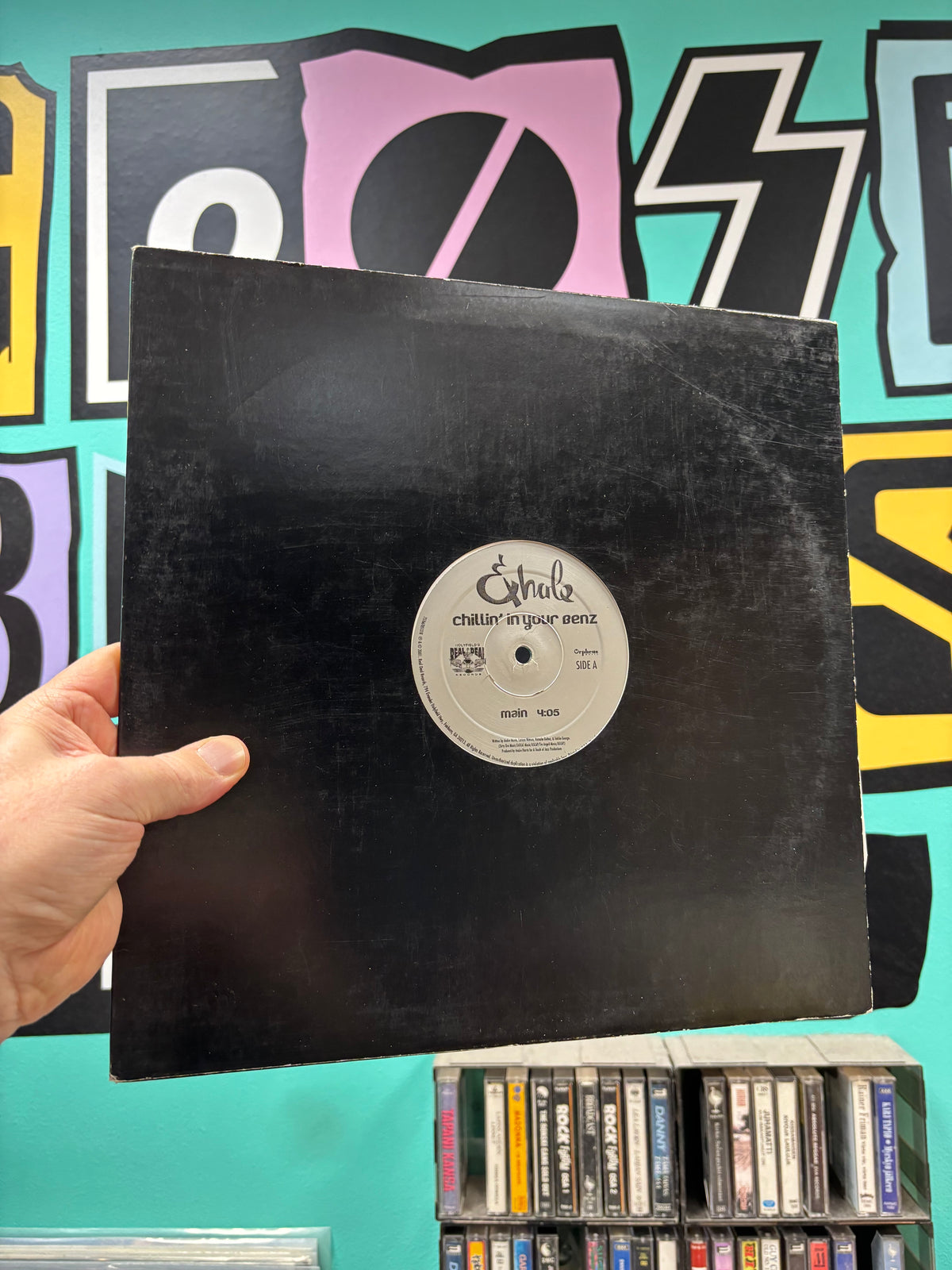 Exhale: Chillin’ In Your Benz, 12inch, 1st pressing, Only official vinyl pressing, Orpheus Records, US 2001