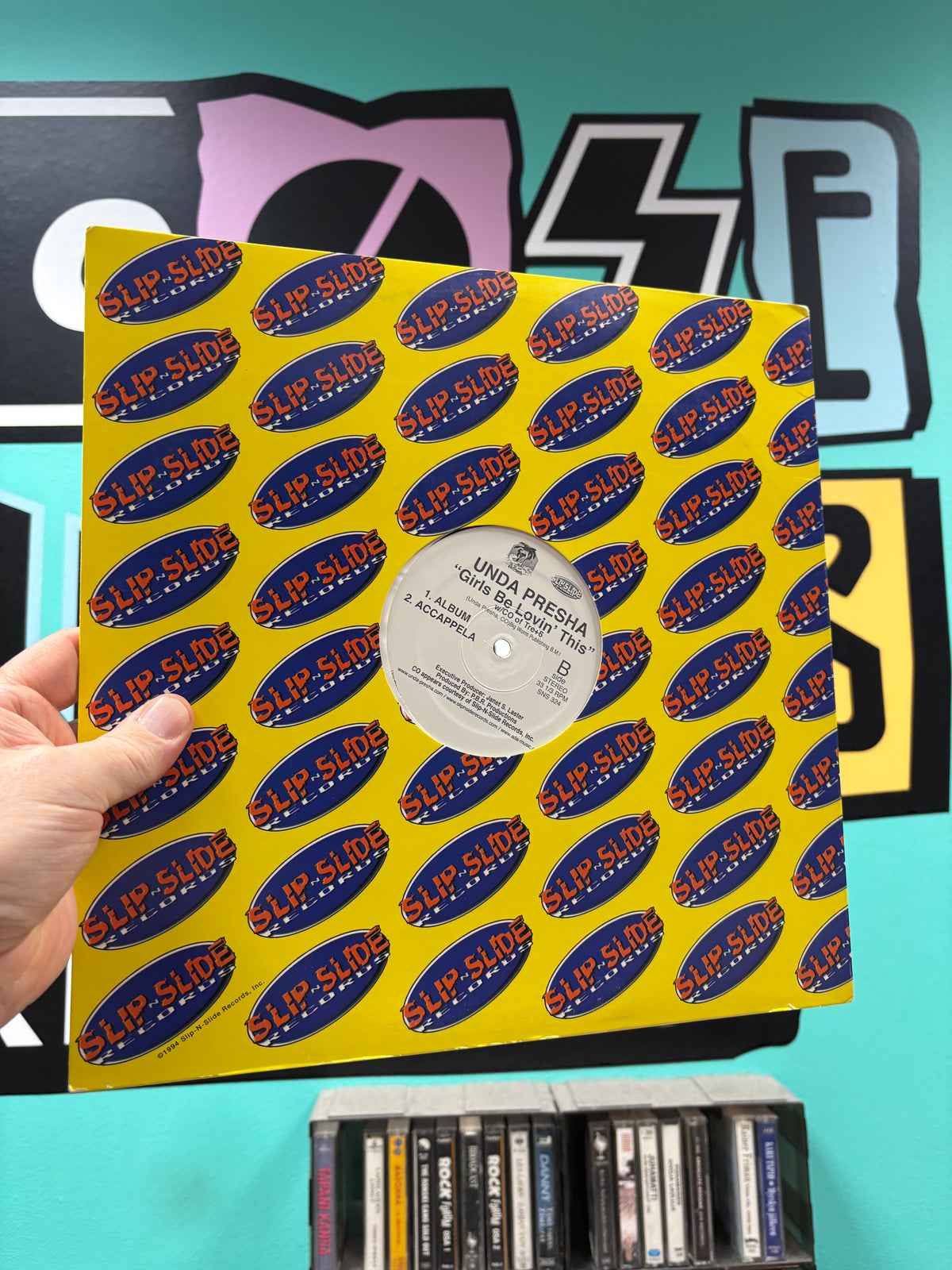 Unda Presha: Girls Be Lovin’ This, 12inch, 1st pressing, Only official pressing, Slip-N-Slide Records, US 2001