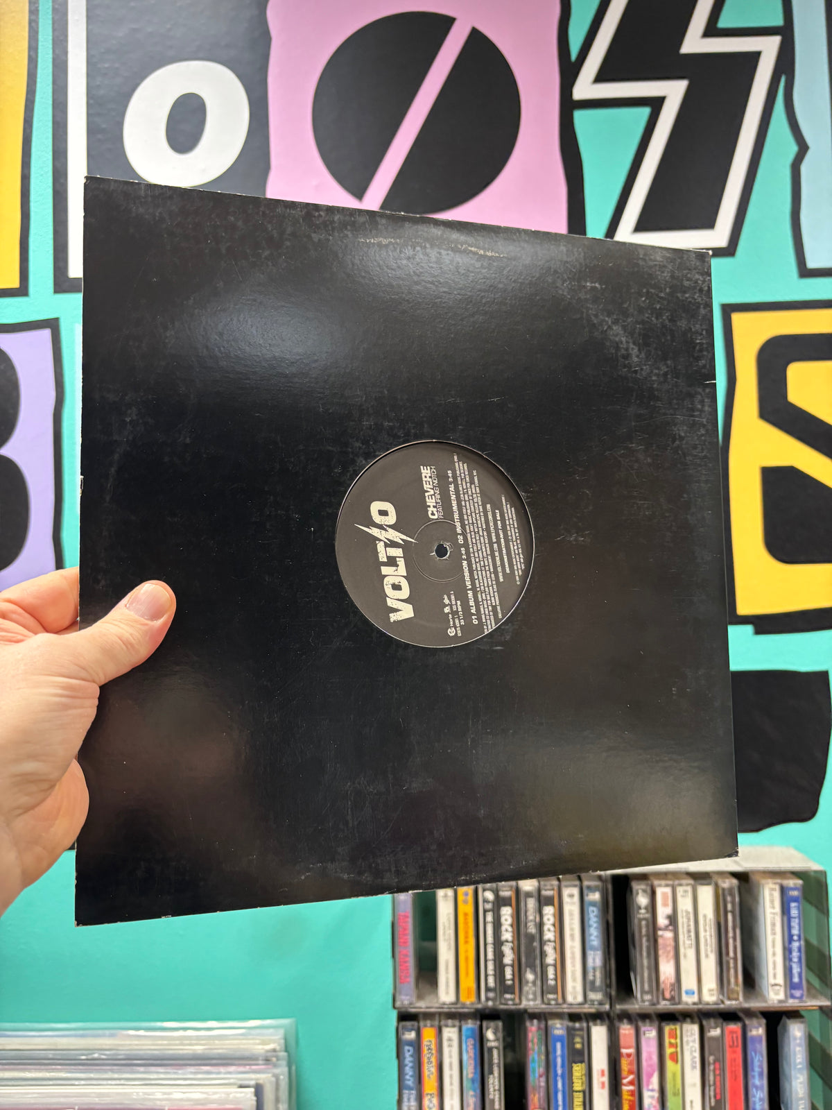 Voltio: Chevere, 12inch, 1st pressing, Only vinyl pressing, promo, Epic, US 2006