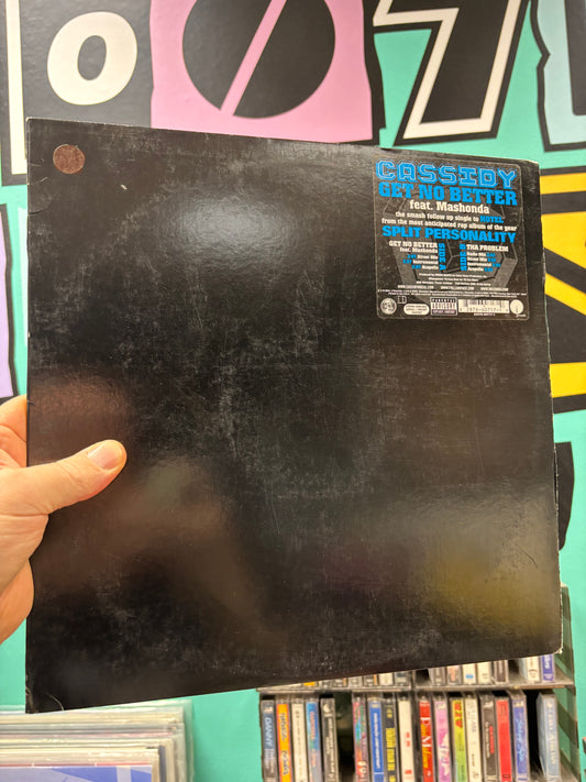 Cassidy: Get No Better, 12inch, 1st pressing, J Records, US 2004