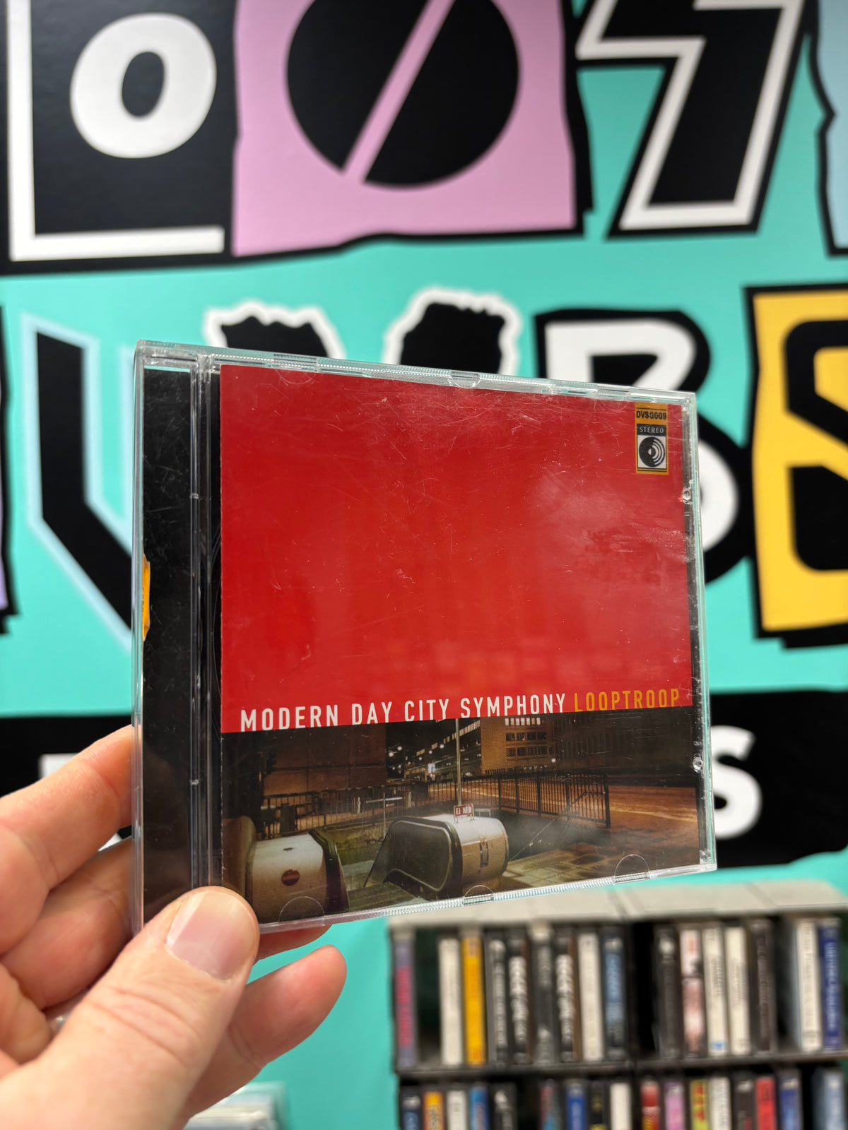 Looptroop: Modern Day City Symphony, CD, 1st pressing, David Vs. Goliath, Sweden 2000