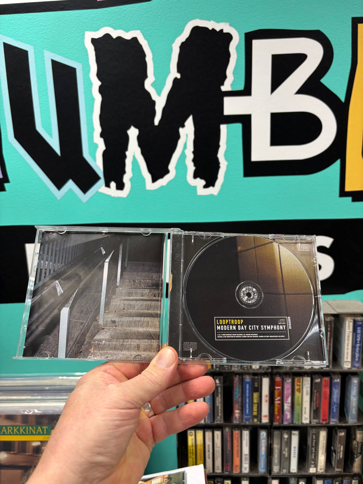 Looptroop: Modern Day City Symphony, CD, 1st pressing, David Vs. Goliath, Sweden 2000