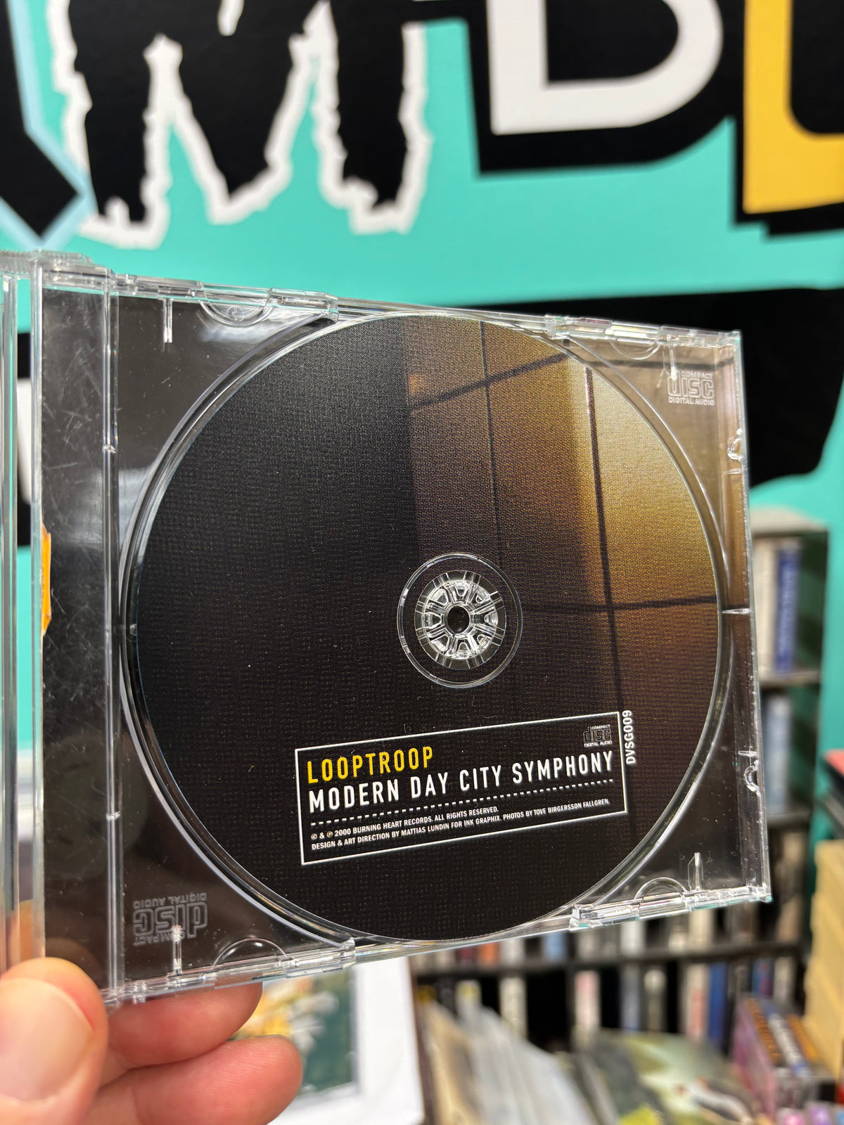 Looptroop: Modern Day City Symphony, CD, 1st pressing, David Vs. Goliath, Sweden 2000