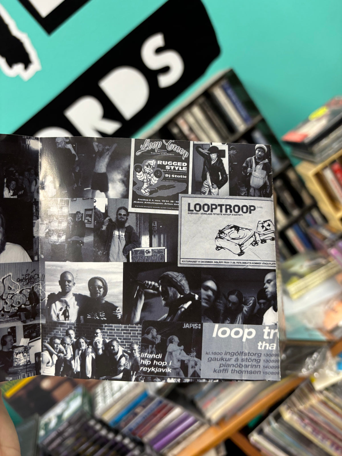 Looptroop: Modern Day City Symphony, CD, 1st pressing, David Vs. Goliath, Sweden 2000