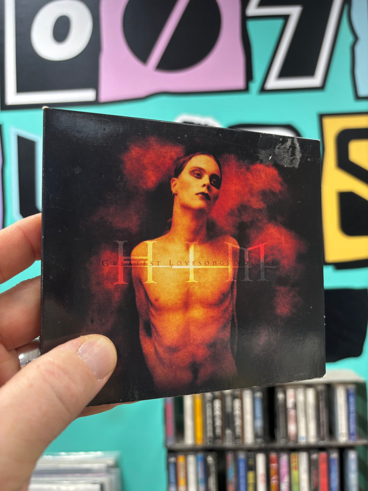 HIM: Greatest Love Songs Vol. 666, CD, OG pressing, Digipak, Terrier, Finland 1997
