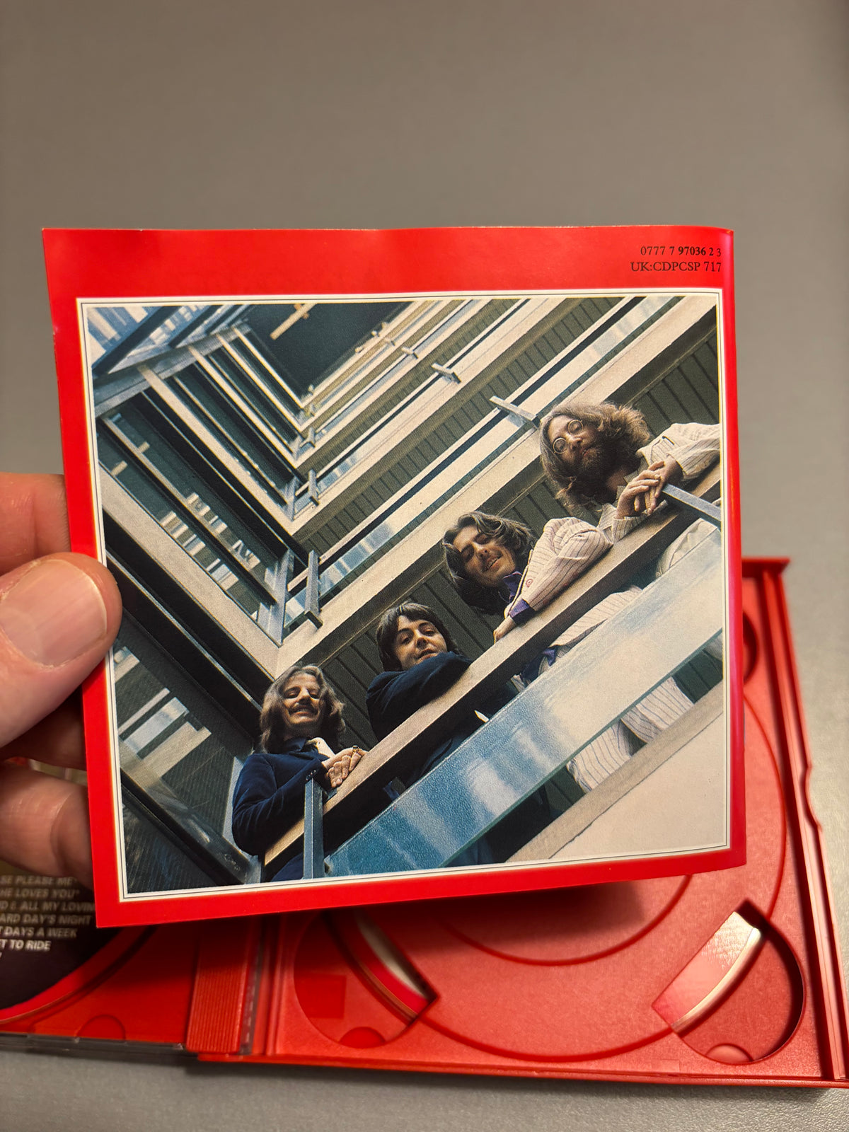 The Beatles: 1962-1966, 2CD, compilation, reissue, remastered, Fatbox, Apple Records, Europe 1993?