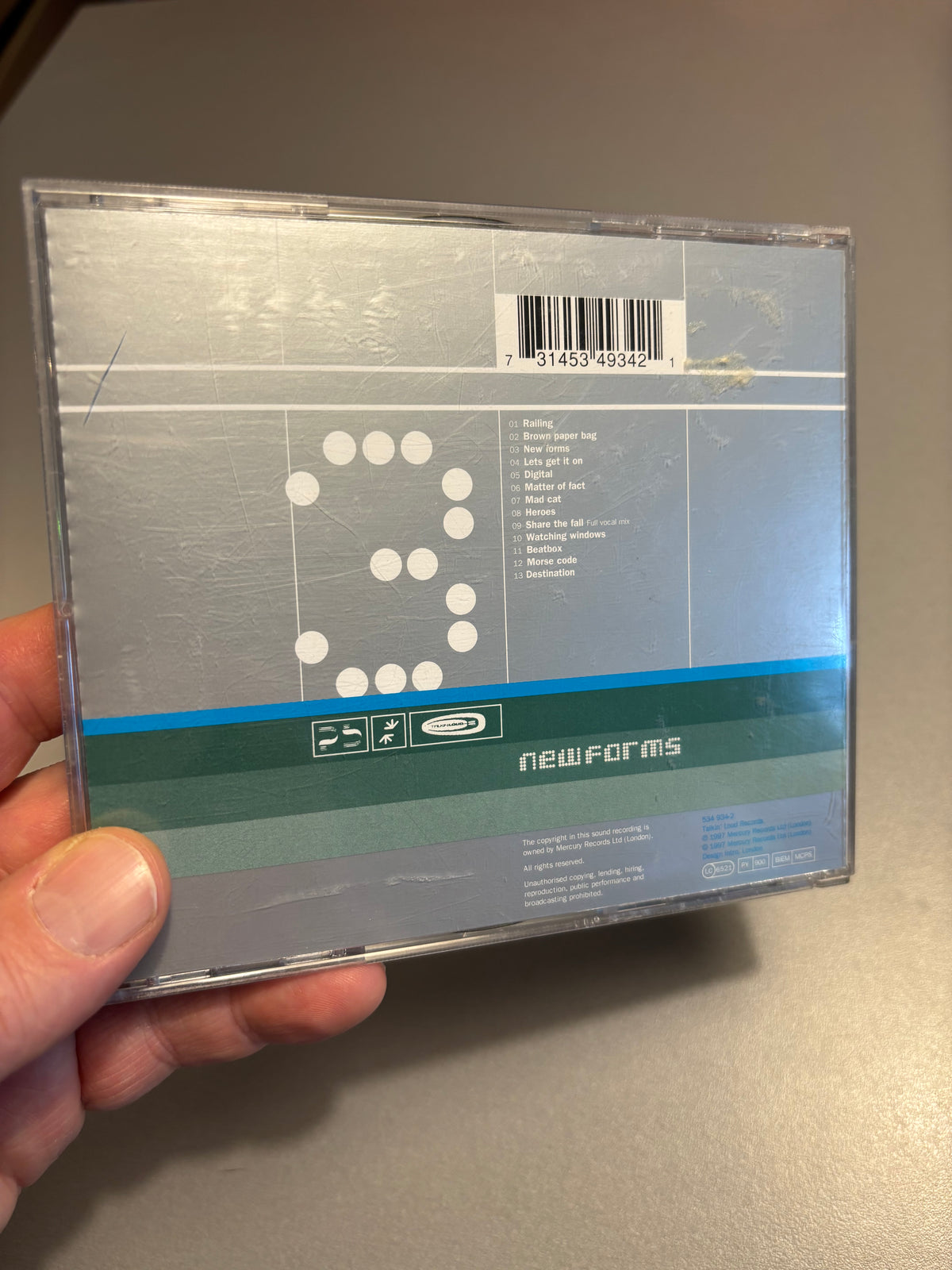 Roni Size/Reprazent: New Forms, CD, Talkin’ Loud, UK 1997