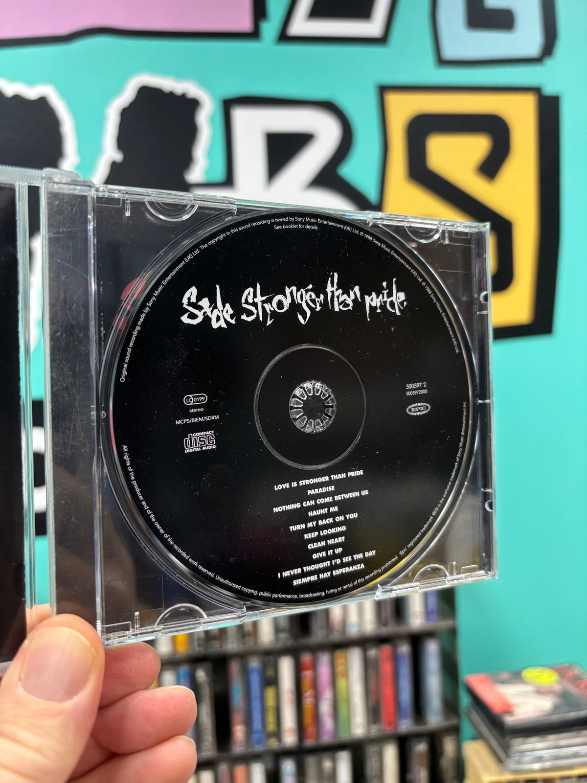 Sade: Stronger Than Pride, CD, reissue, remastered, Epic, Europe 2000