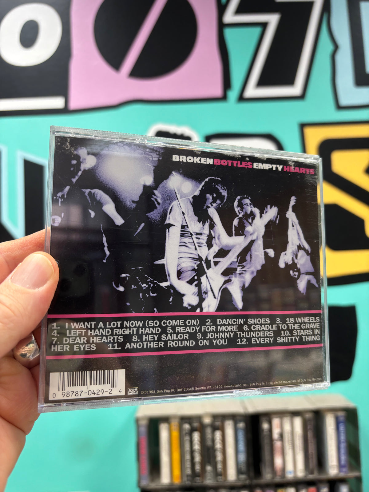 The Murder City Devils: Empty Bottles Broken Hearts, CD, 1st pressing, Sub Pop, US 1998