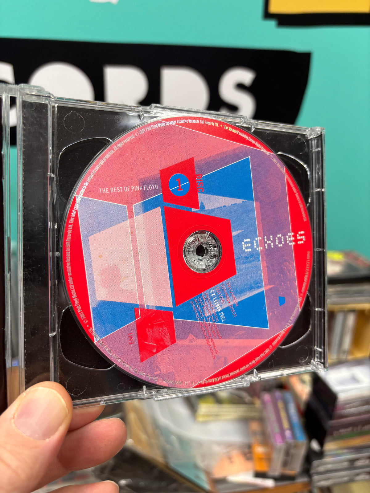 Pink Floyd: Echoes - The Best Of Pink Floyd, 2CD, Compilation, Mixed, remastered, EMI, Europe 2001