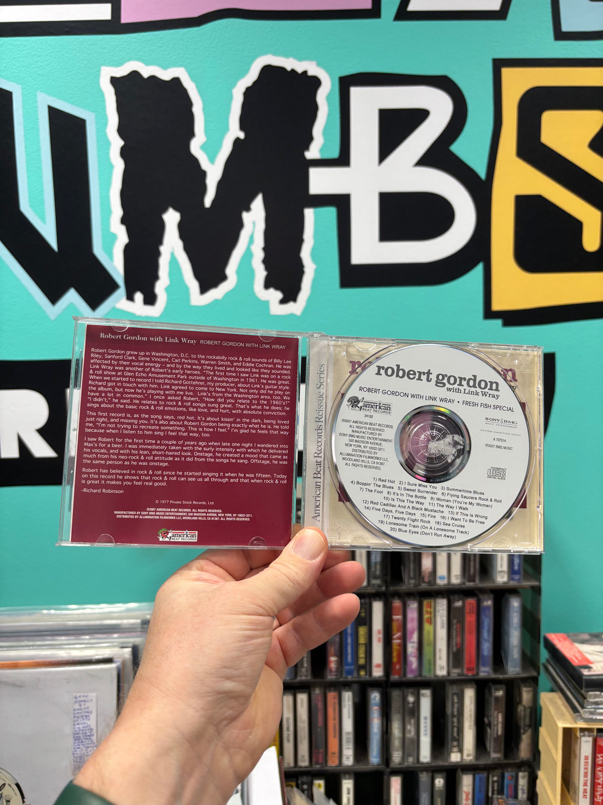 Robert Gordon With Link Wray/Fresh Fish Special, CD, compilation, reissue, American Beat Records, US 2007