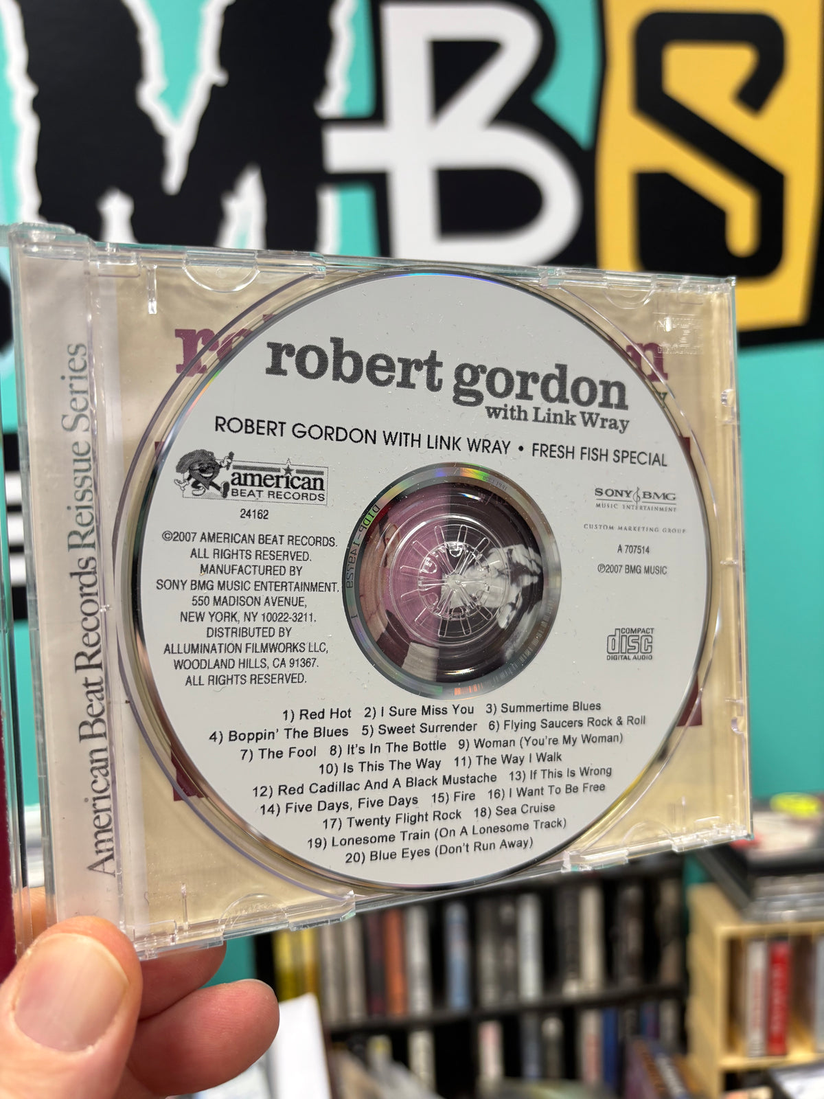 Robert Gordon With Link Wray/Fresh Fish Special, CD, compilation, reissue, American Beat Records, US 2007