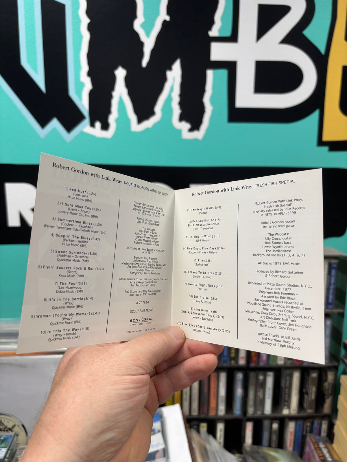 Robert Gordon With Link Wray/Fresh Fish Special, CD, compilation, reissue, American Beat Records, US 2007