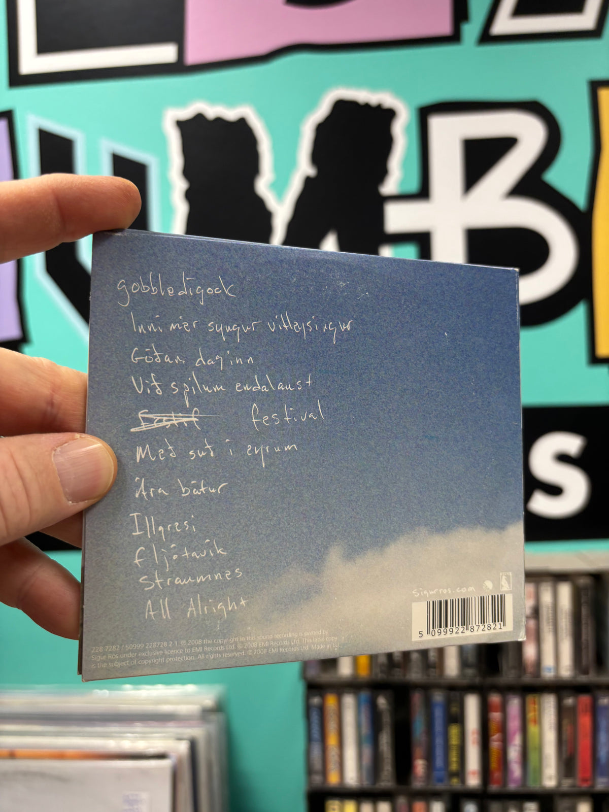 Sigur Rós: Með Suð Í Eyrum Við Spilum Endalaust, CD, repress, Krúnk, Parlophone, Europe year?