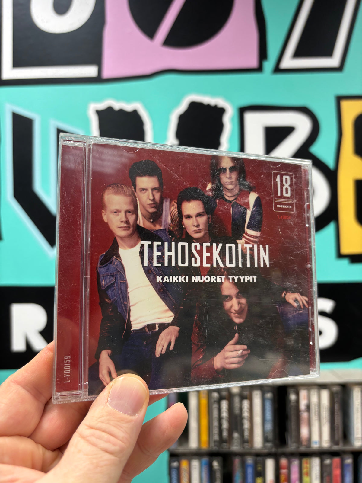 Tehosekoitin: Kaikki Nuoret Tyypit - 18 suosikkia, CD, Only pressing, Levy-Yhtiö, Finland 2009