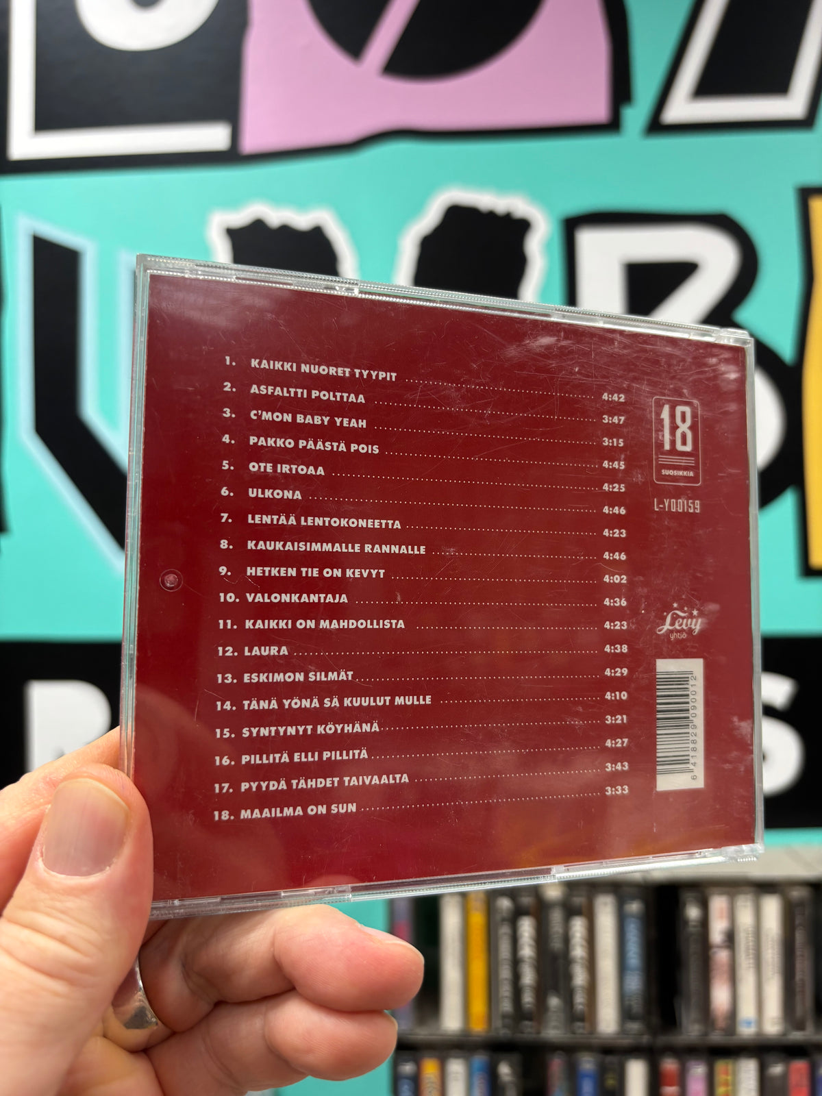 Tehosekoitin: Kaikki Nuoret Tyypit - 18 suosikkia, CD, Only pressing, Levy-Yhtiö, Finland 2009