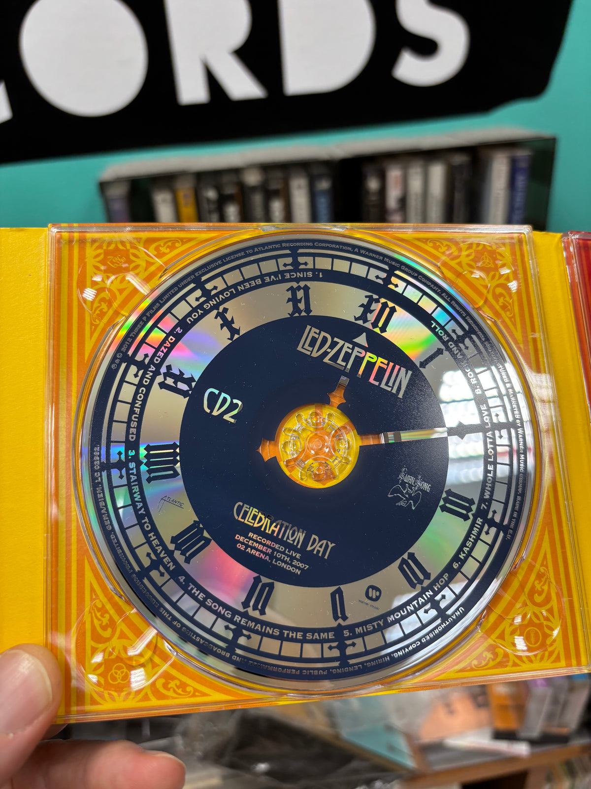 Led Zeppelin: Celebration Day, 2CD, Blue-Ray, Swan Song, Atlantic Warner Music, Europe 2012