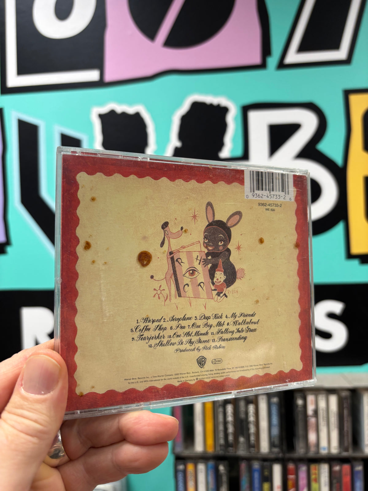 Red Hot Chili Peppers: One Hot Minute, CD, Warner Bros. Records, Europe 1995