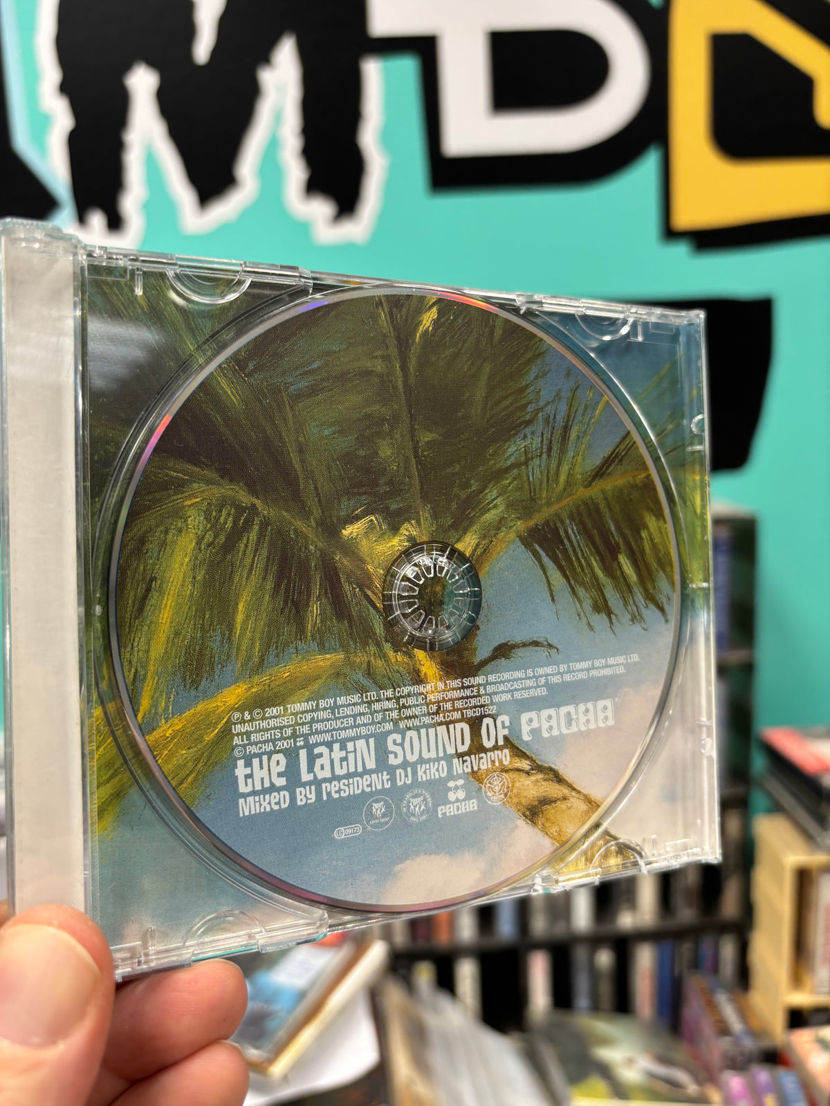 The Latin Sound Of Pacha -Mixed By Resident DJ Kiko Navarro, CD, 1st pressing, Mixed, Tommy Boy Silver Label, UK 2001