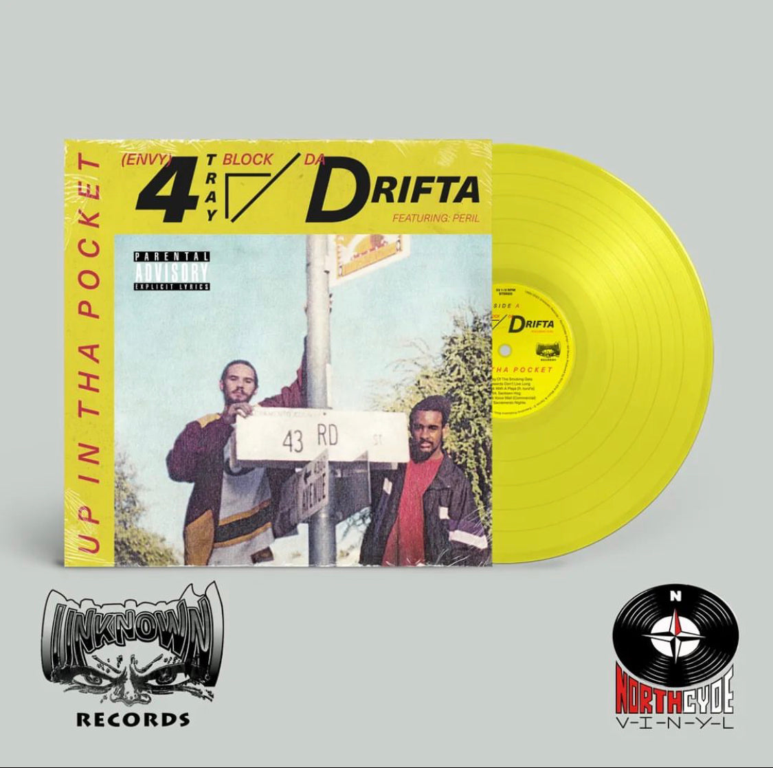 HULLU VARASTOALE -20%‼️‼️‼️4 Tray Block & Da Drifta: Up In The Pocket, reissue, Germany 2022