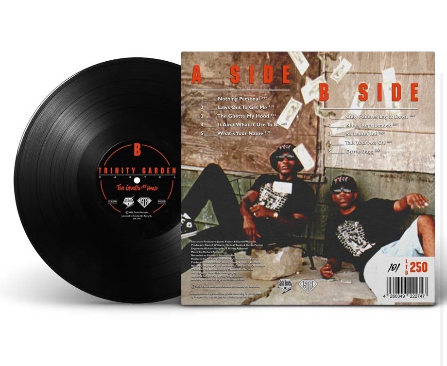 Trinity Garden Cartel: The Ghetto My Hood, LP, musta