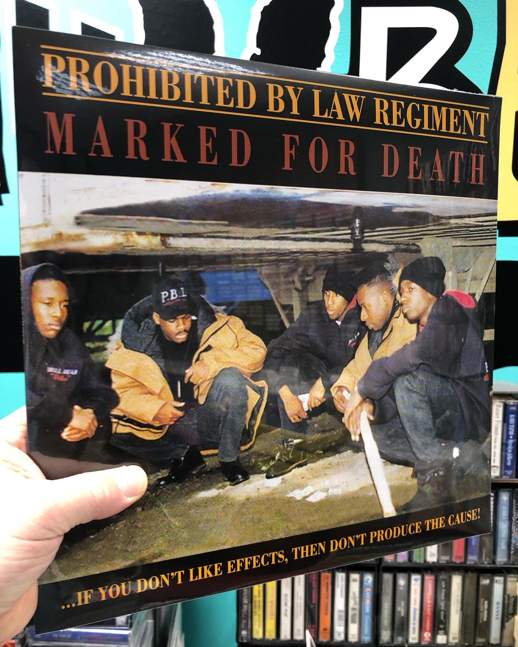 Prohibited By Law Regiment: Marked For Death, 2LP, musta