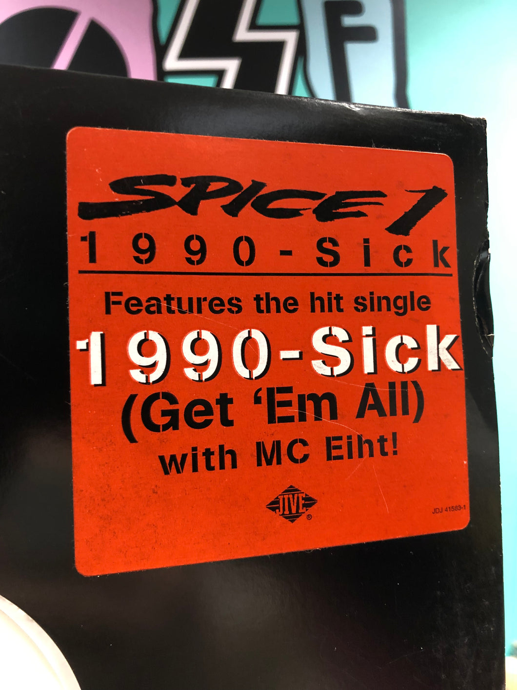 Spice 1: 1990 - Sick, promo, 1st pressing US 1995