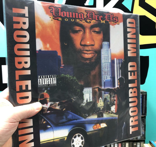 Young Dre D: Troubled Mind, 2LP, musta