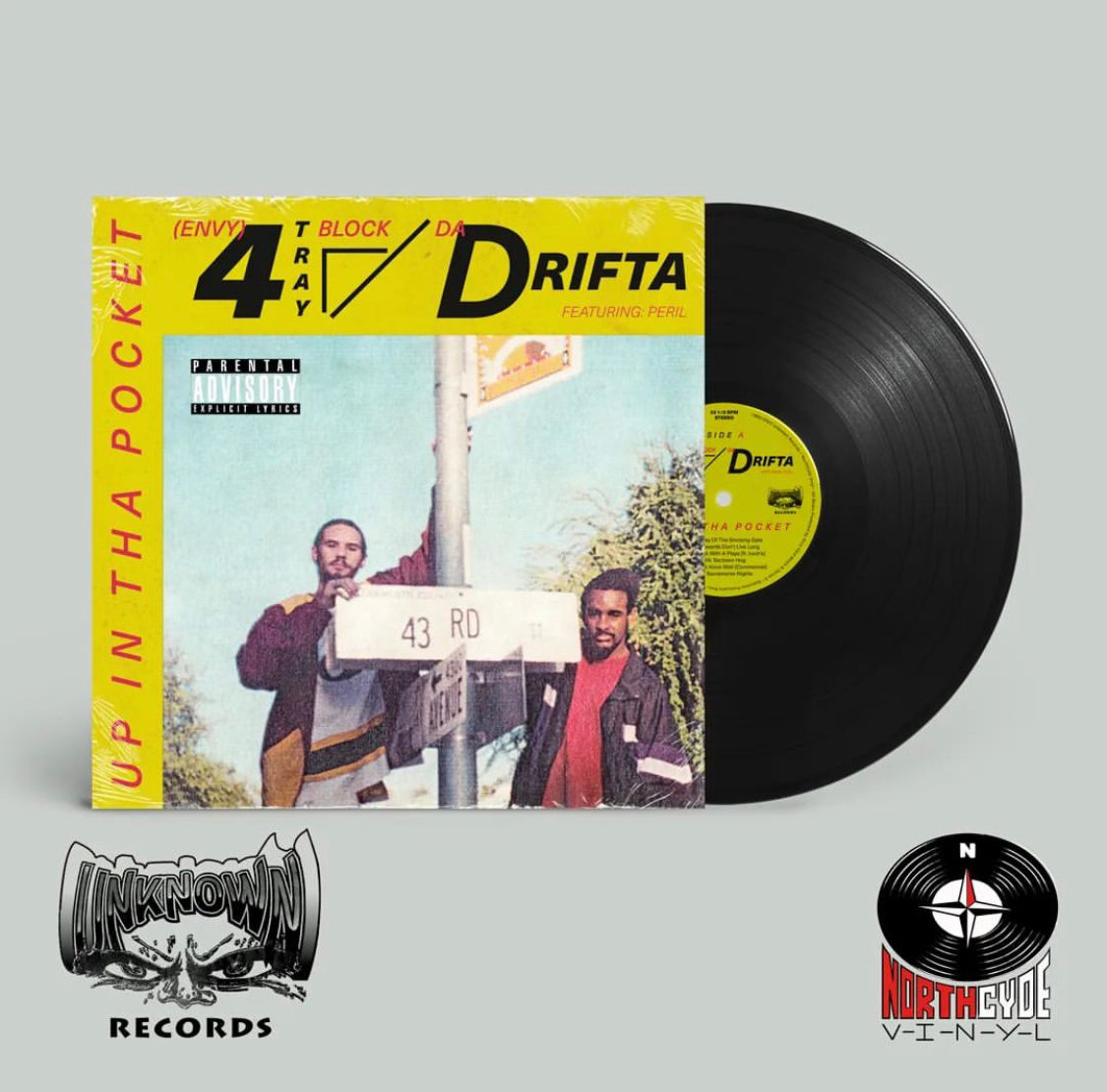 HULLU VARASTOALE -20%‼️‼️‼️4 Tray Block & Da Drifta: Up In The Pocket, reissue, Germany 2022