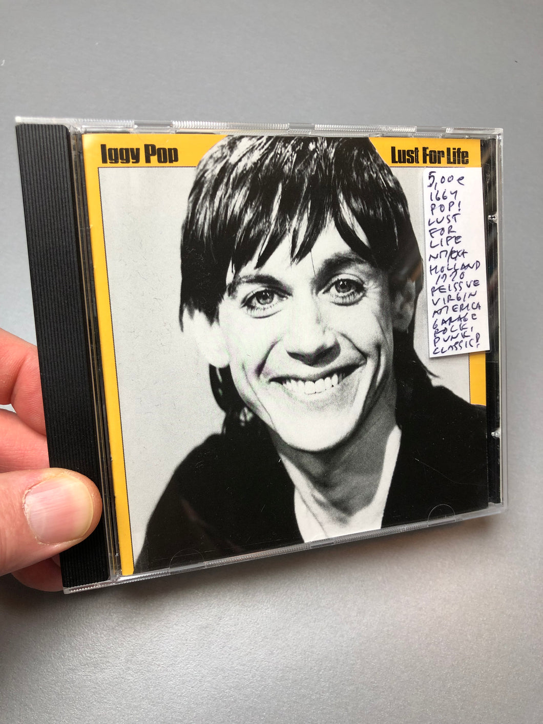 Iggy Pop: Lust For Life, reissue, Holland 1990