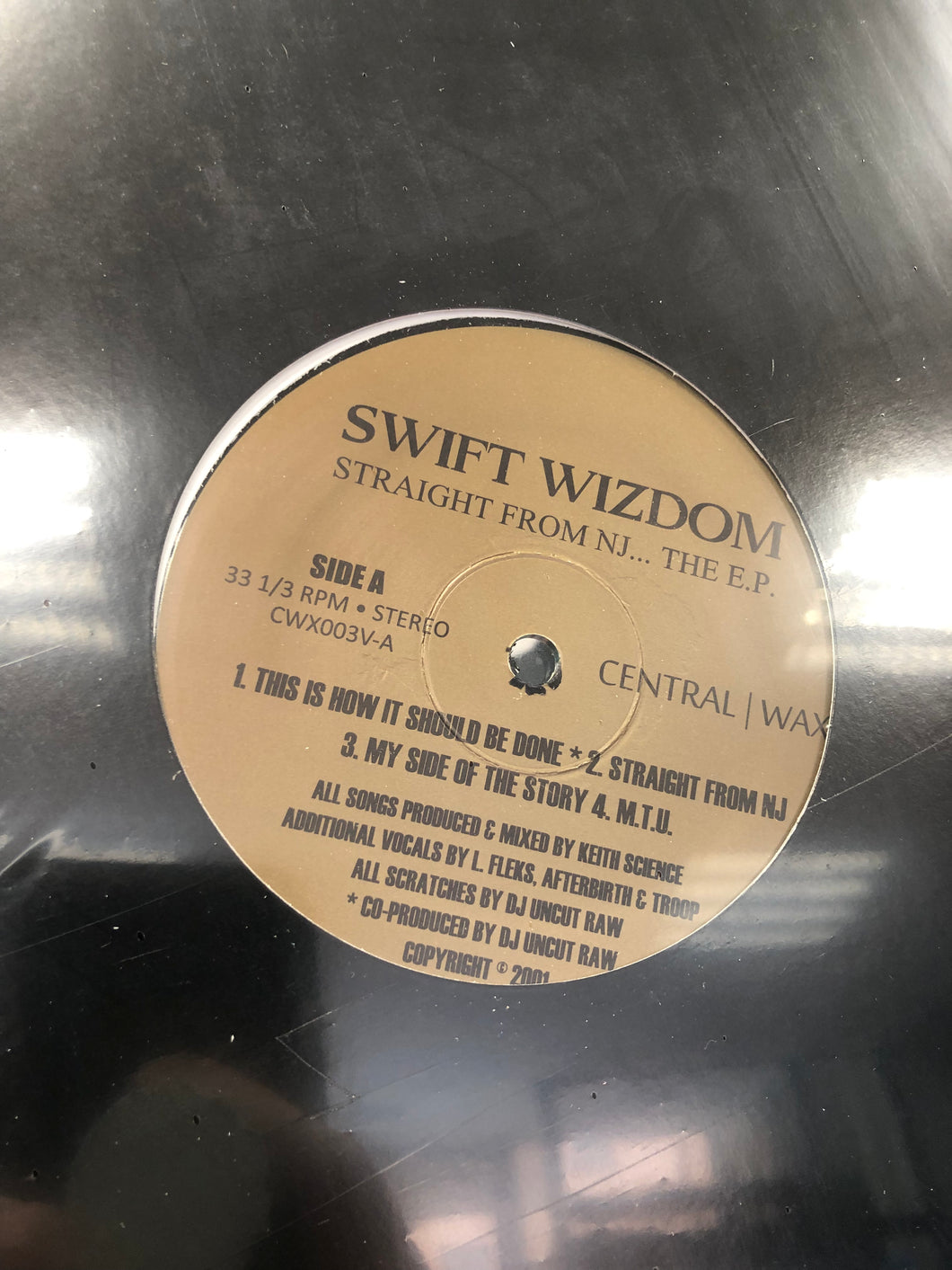 Swift Wizdom: Straight From NJ…The EP, reissue, US 2015