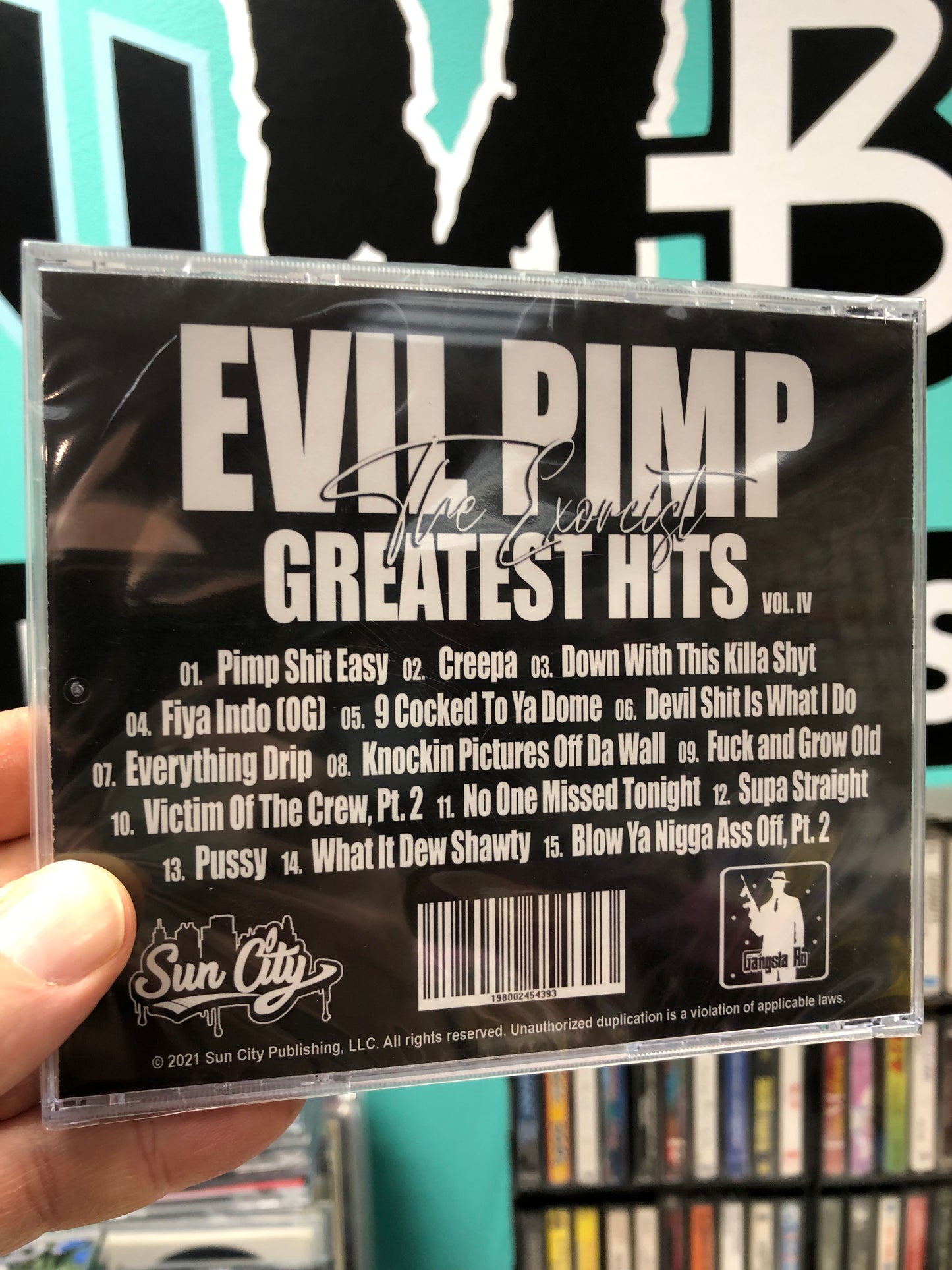 HULLU VARASTOALE -20%‼️‼️‼️Evil Pimp: The Exorcist - Greatest Hits Vol. IV