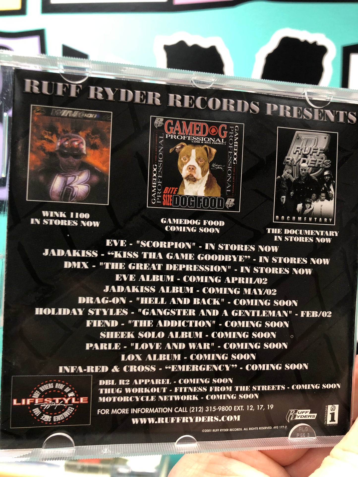 Ruff Ryders: Ryde Or Die Col. III - In The ”R” We Trust, OG, Europe 2001