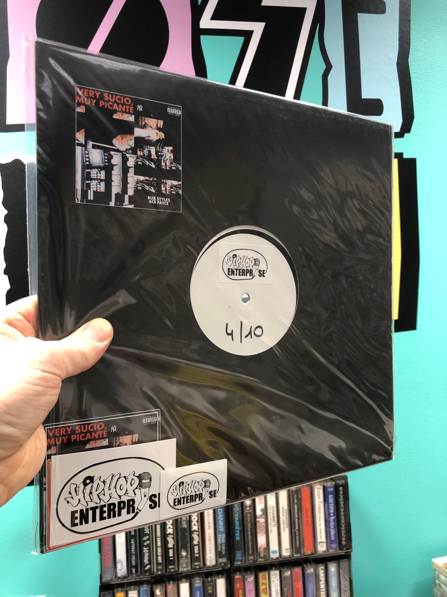 HULLU VARASTOALE -20%‼️‼️‼️Bub Styles & Ace Fayce: Very Sucio, Muy Picante, test pressing, Belgium 2020